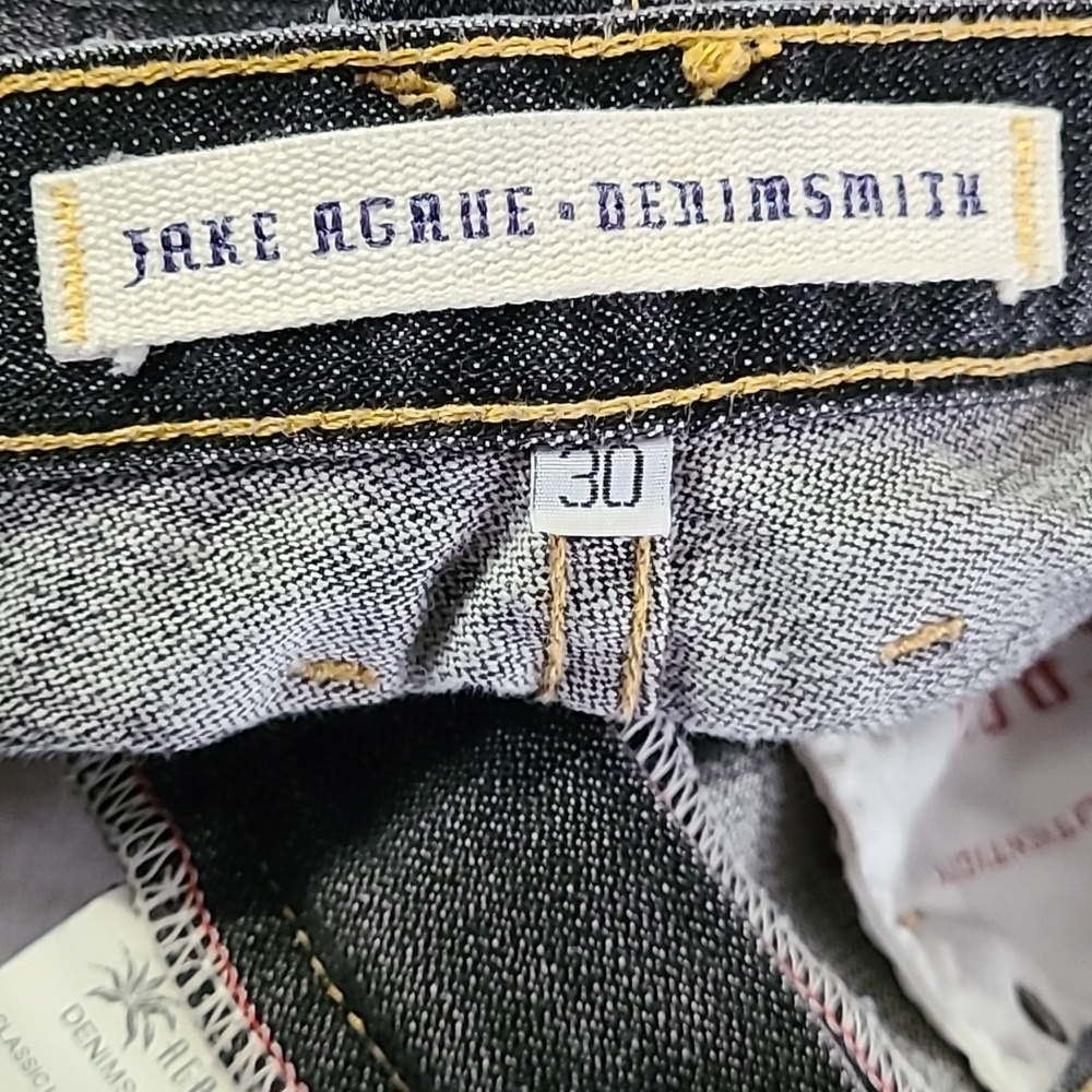 Jake‎ Agave denimsmith classic low rise boot Diablo Negro cowboy sz 30 in - Picture 5 of 12
